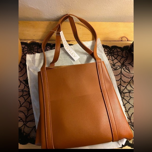 Henny & Lev - Danielle Tote Bag in Cognac new - Picture 5 of 5